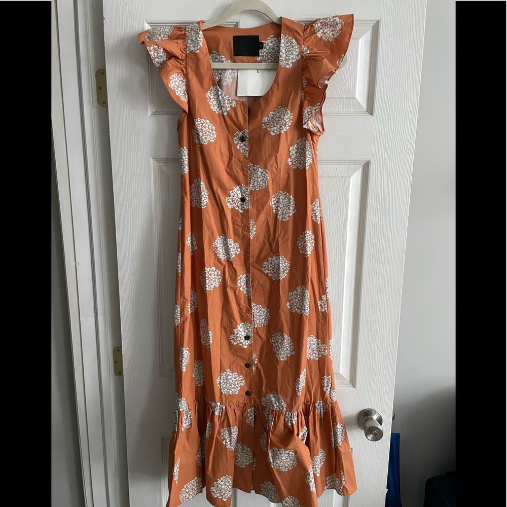 No.6 Store Hydrangea Print dress